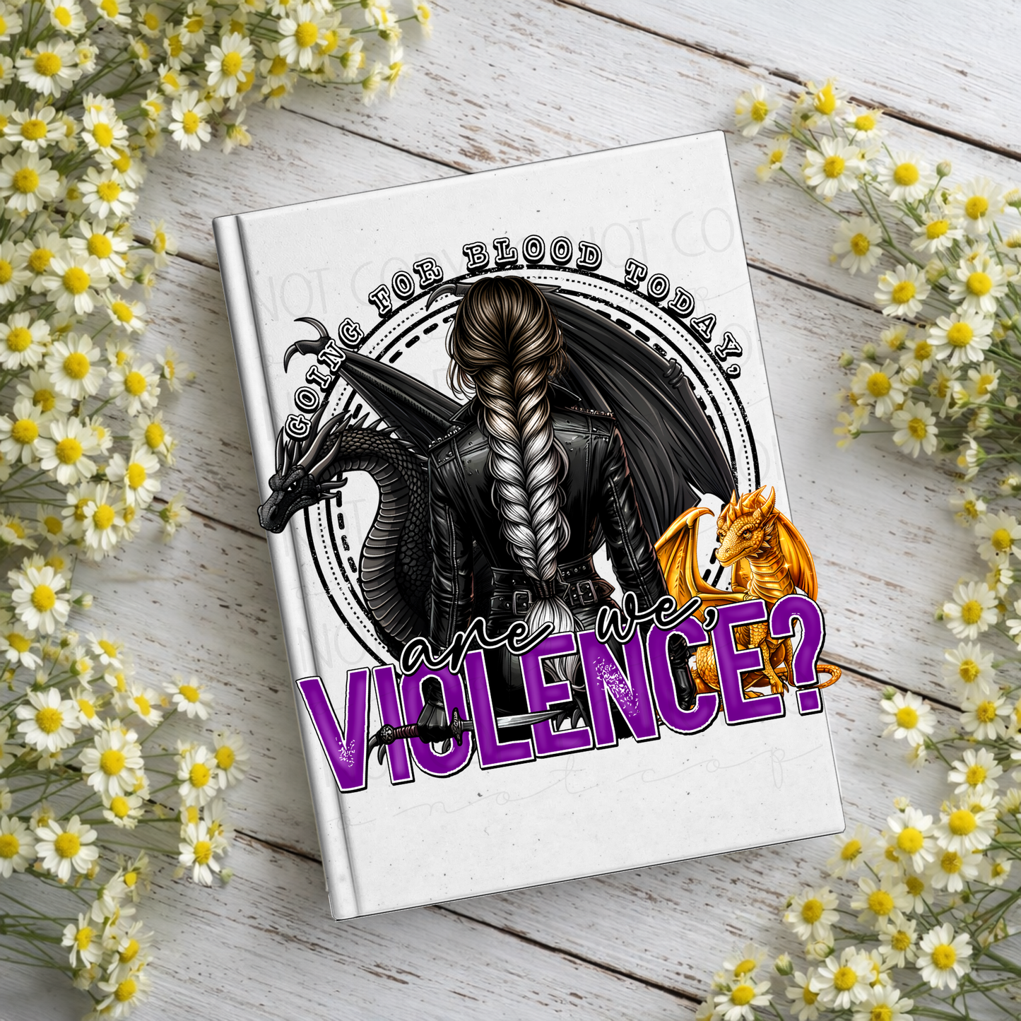 Violence Notebook Decal