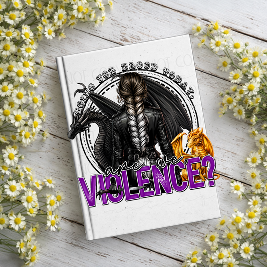Violence Notebook Decal