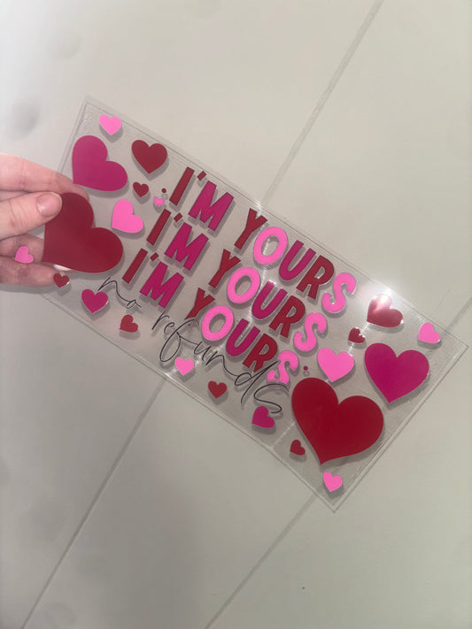 No Refunds 16 oz Wrap