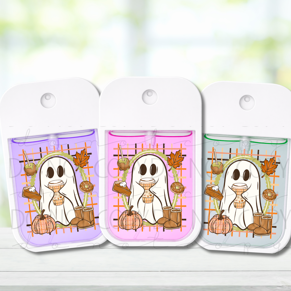 Fall Ghost Spray Decal