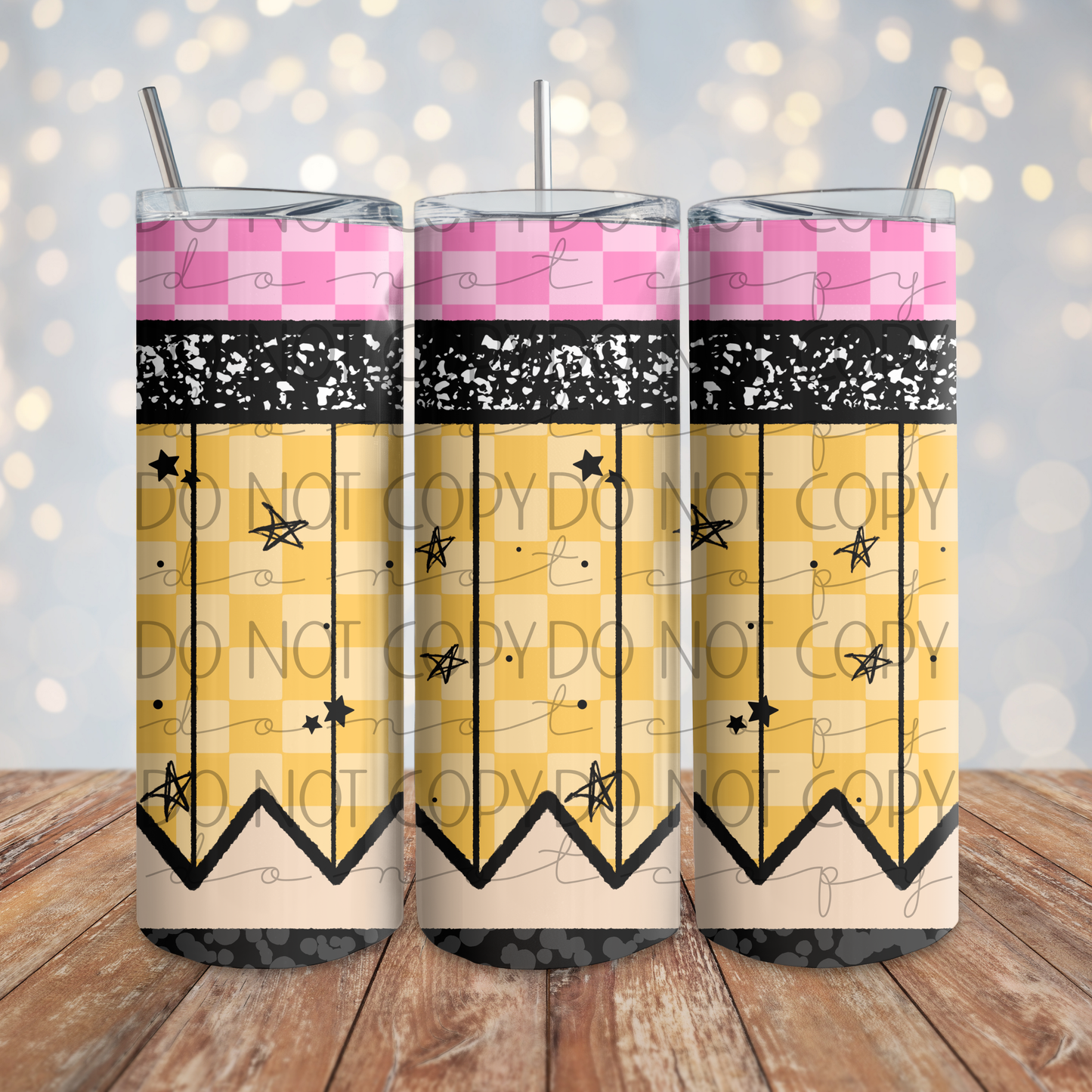Pencil 20 oz Wrap