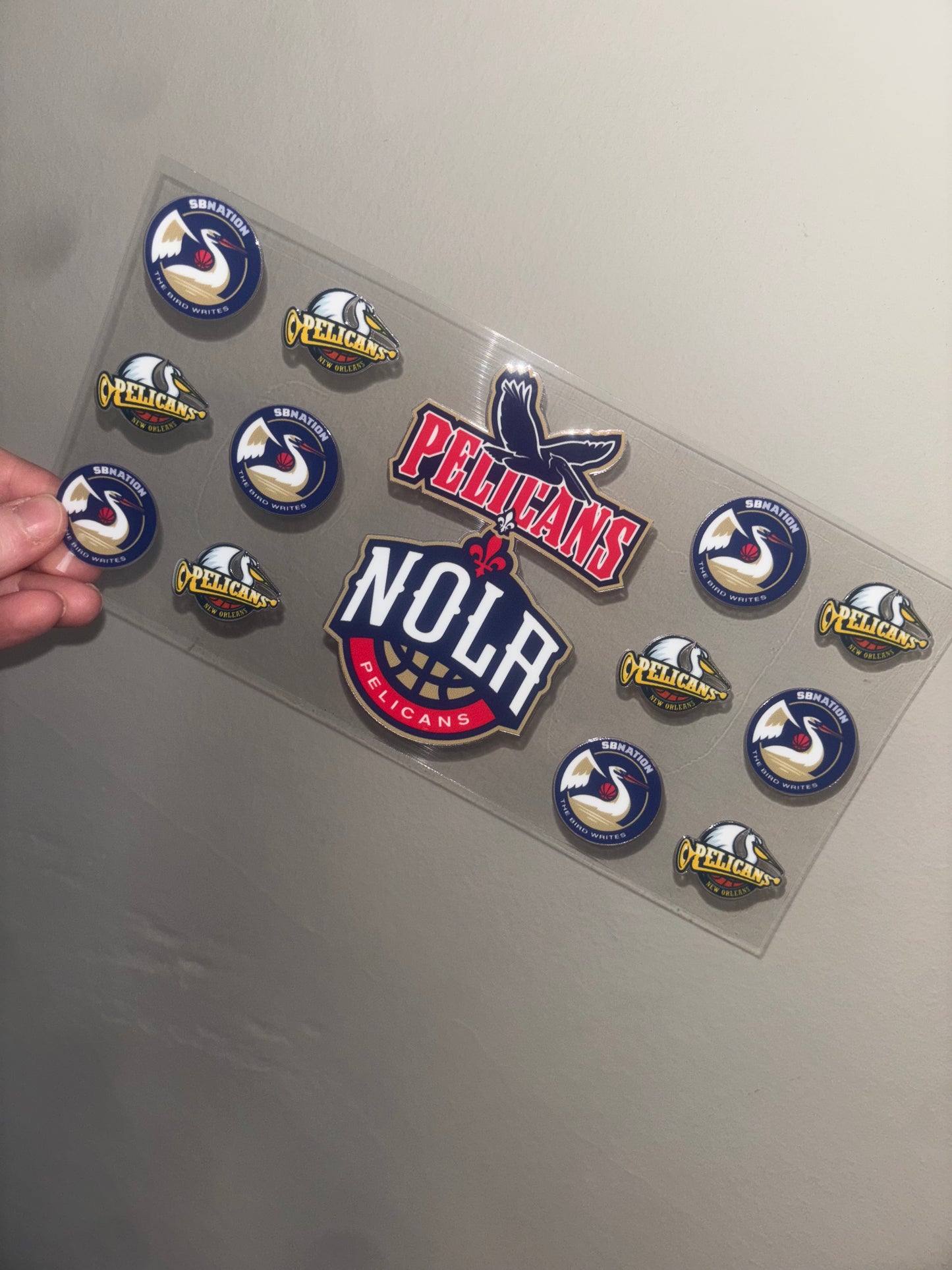 Nola Basketball 16 oz