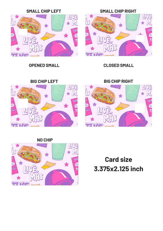 Tacos Credit Card Wrap