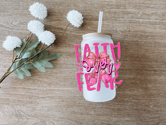 Faith Over Fear Decal