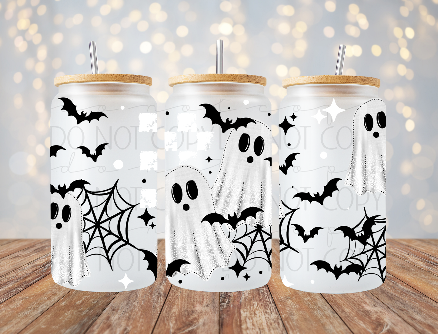 Ghosts 16 Oz Wrap