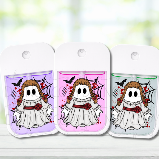 Girl Doll Horror Ghost Spray Decal
