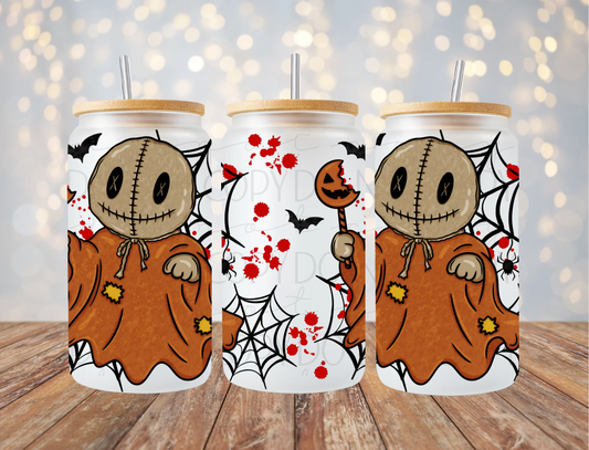Trick Horror Ghost 16 Oz Wrap