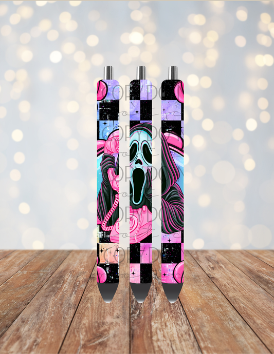 Ghost Horror Guy Pen Wrap