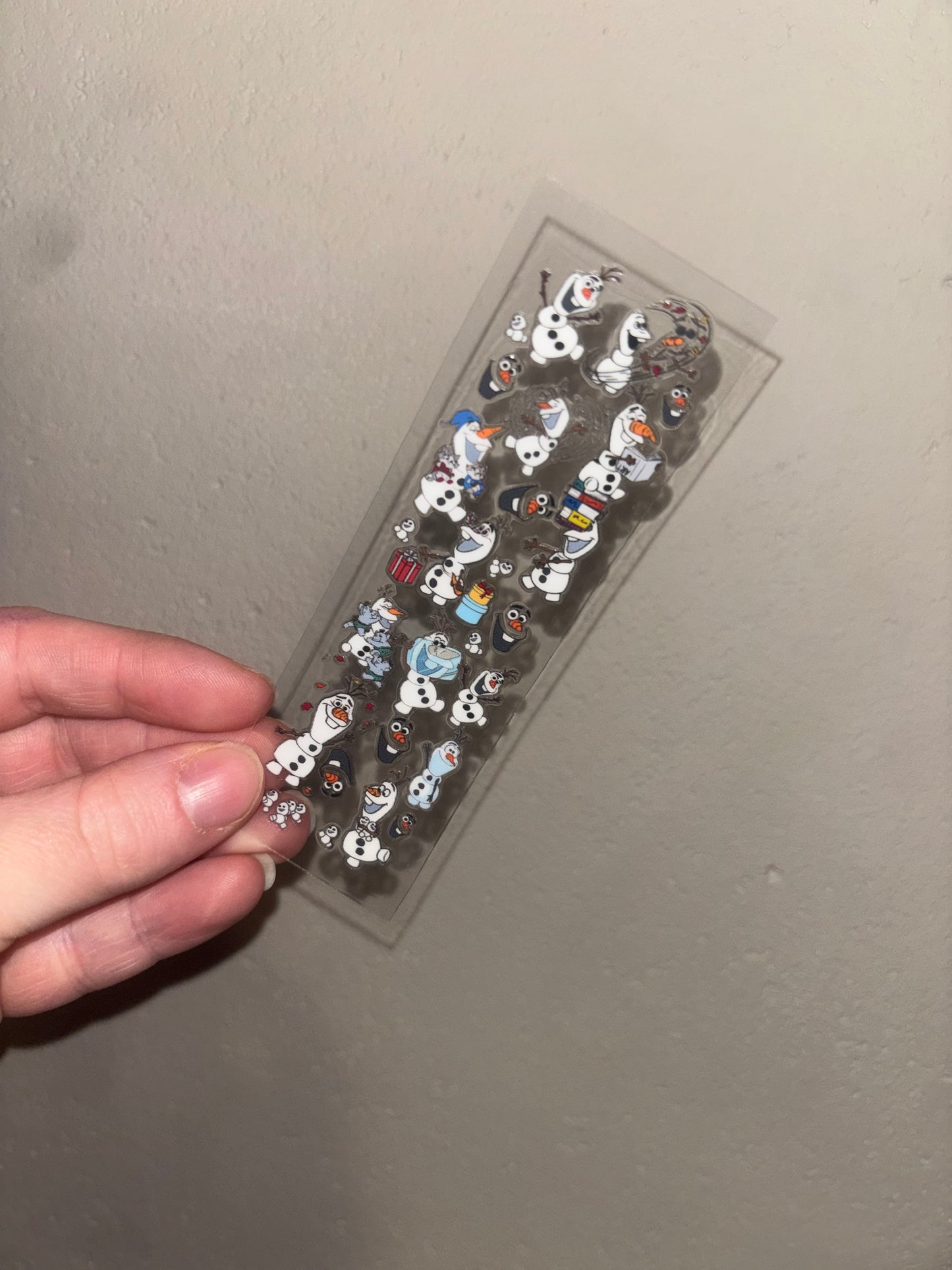 Talking Snowman Pen Wrap