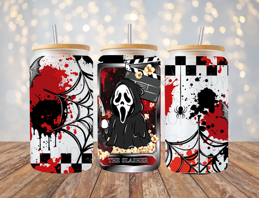 Ghost Horror Tarot 16 Oz Wrap