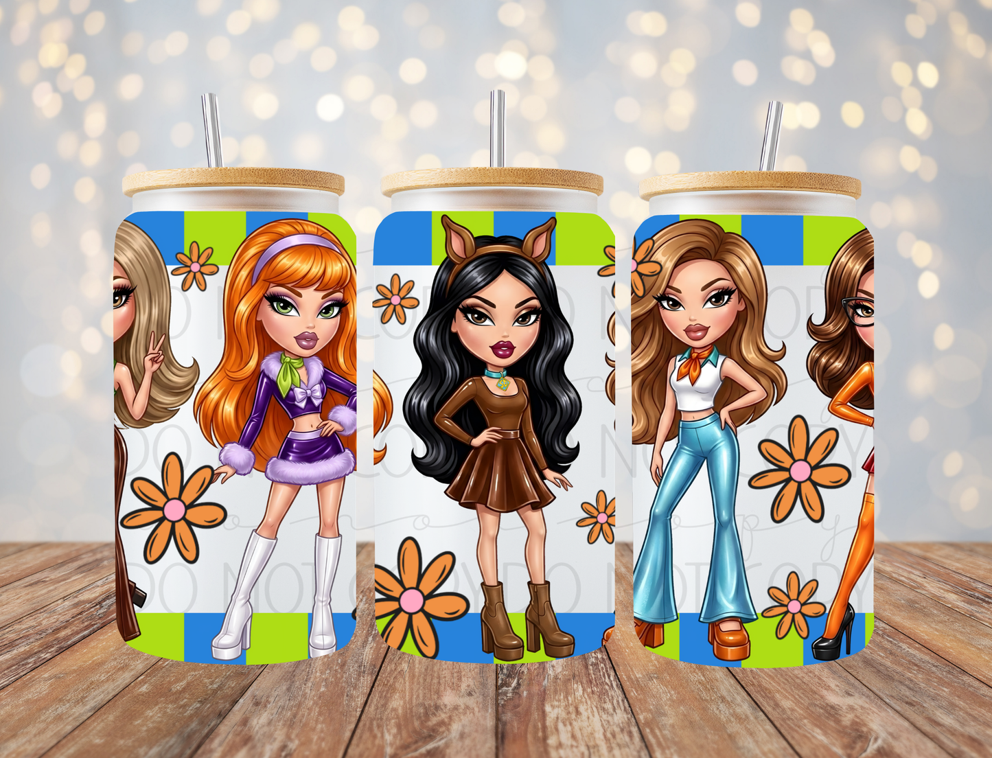 Mystery Gang Dolls 16 Oz Wrap