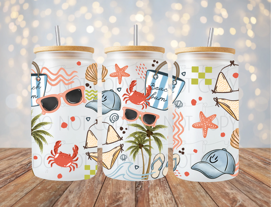 Beach 16 Oz Wrap