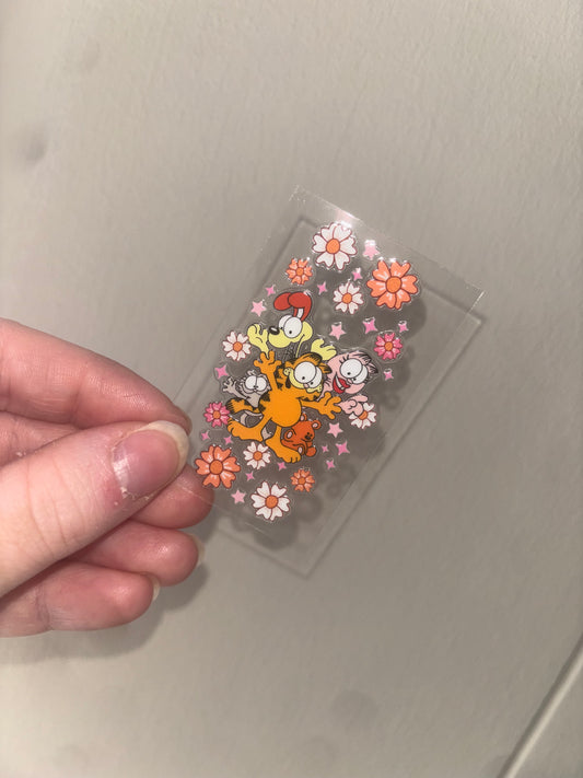 Orange Cat Keychain Wrap
