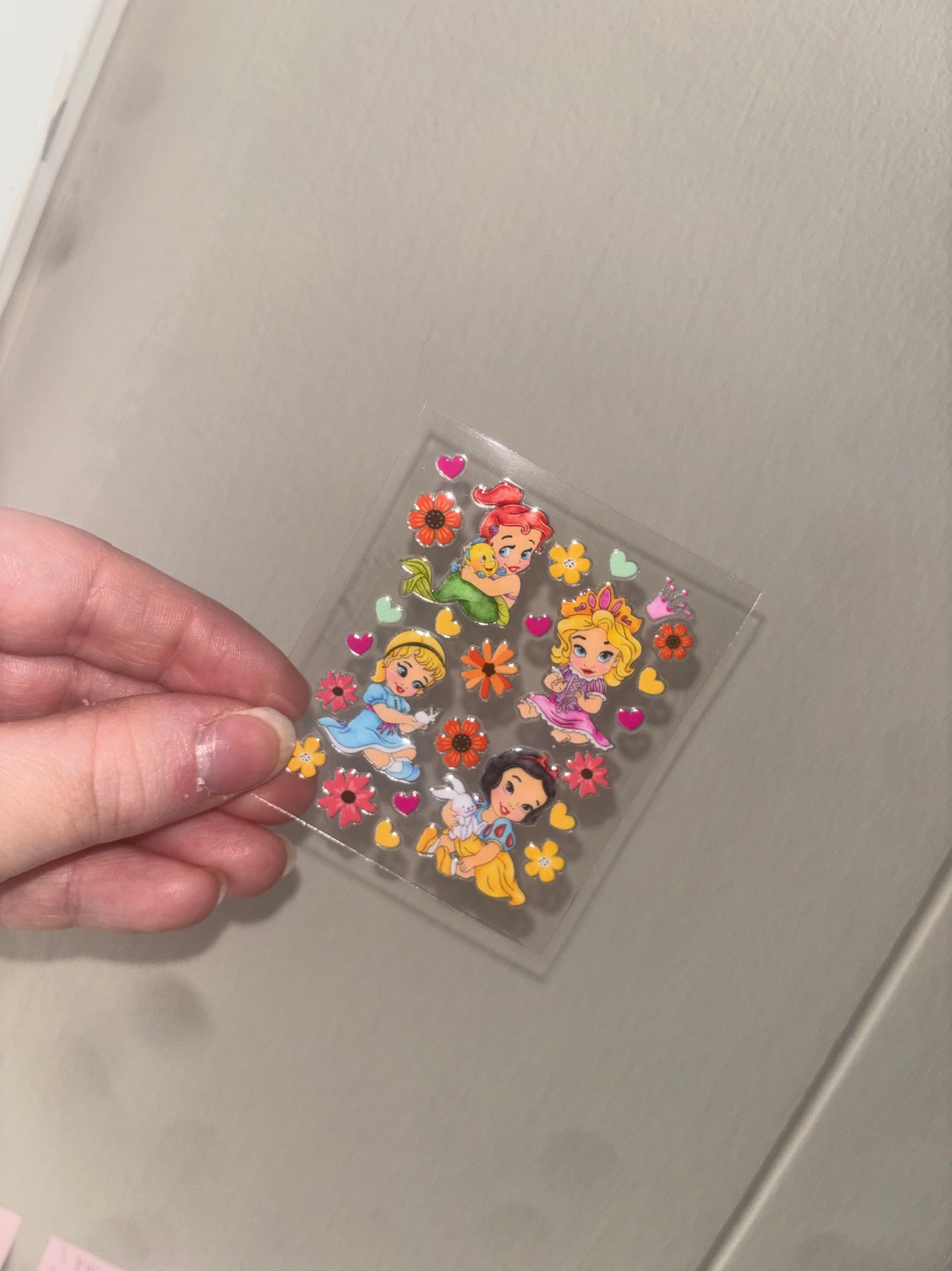 Baby Princesses Spray Decal
