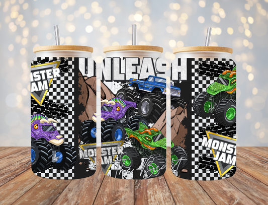 Monster Trucks 16 Oz Wrap