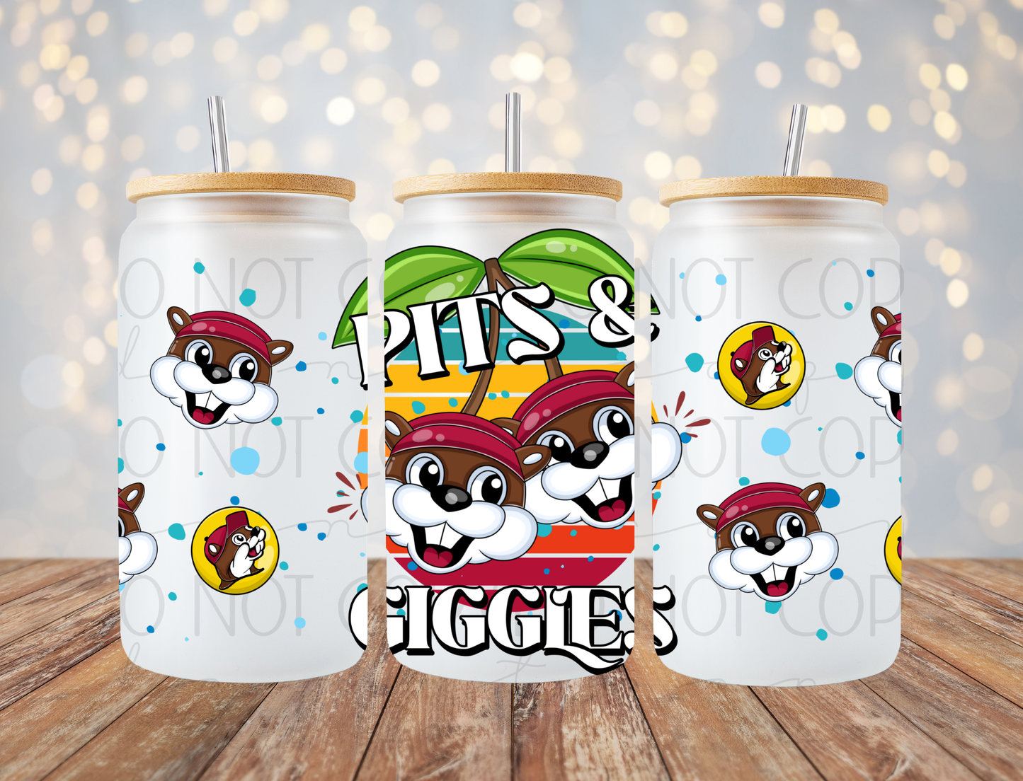 Pits & Giggles 16 Oz Wrap