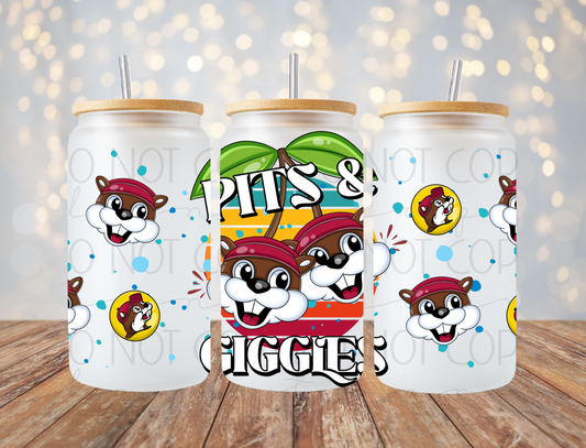 Pits & Giggles 16 Oz Wrap