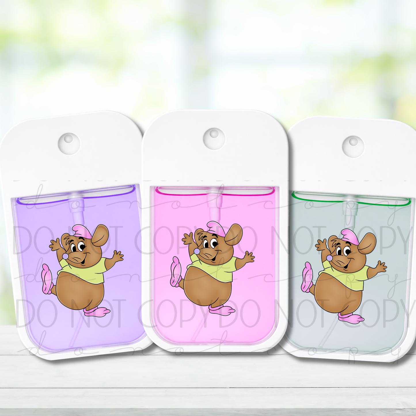 Mouse Spray Decal