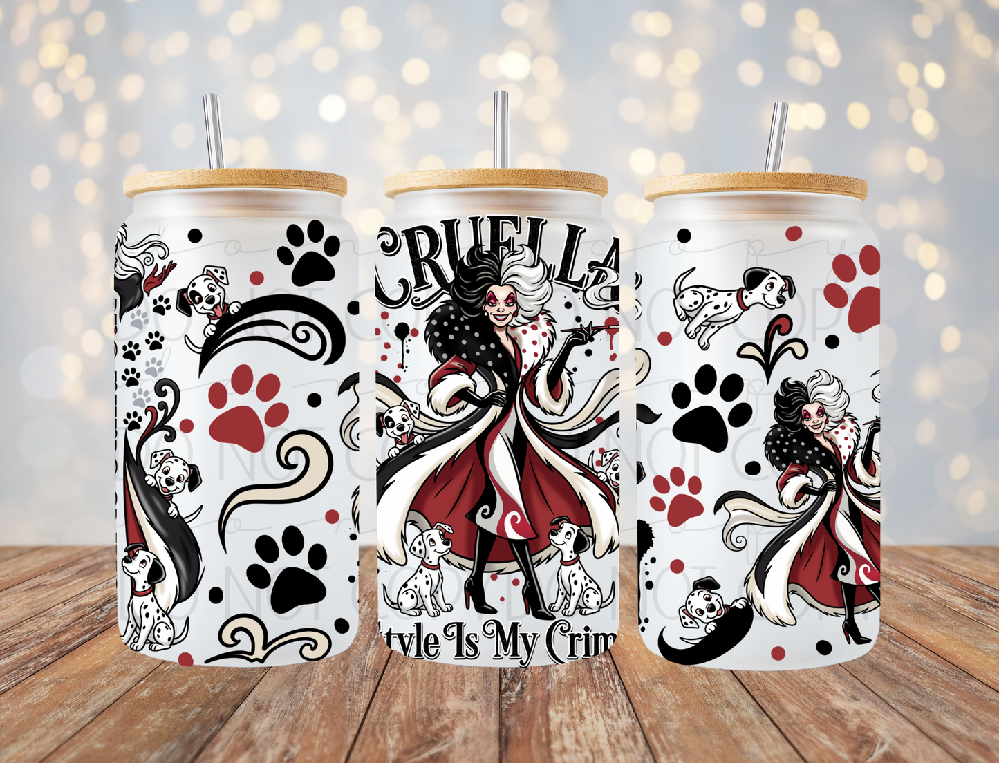 Dog Villain 16 Oz Wrap
