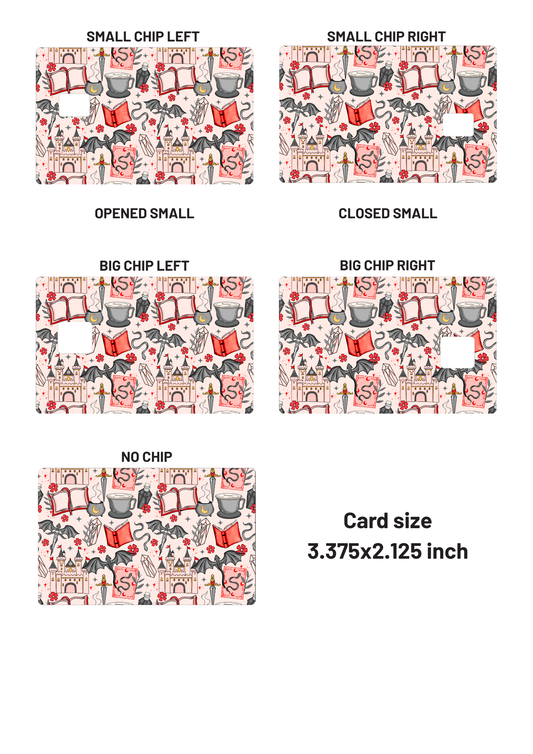 Romantasy Reader Credit Card Wrap