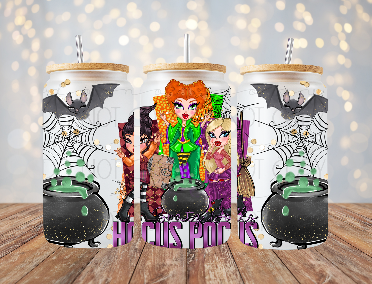 Witches Dolls 16 Oz Wrap