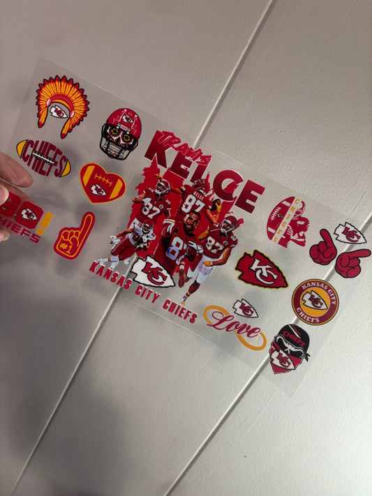 Kansas City Football Star 16 oz Wrap