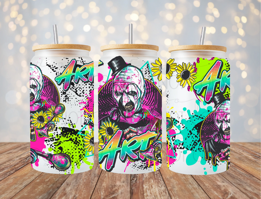 Clown Horror 16 Oz Wrap