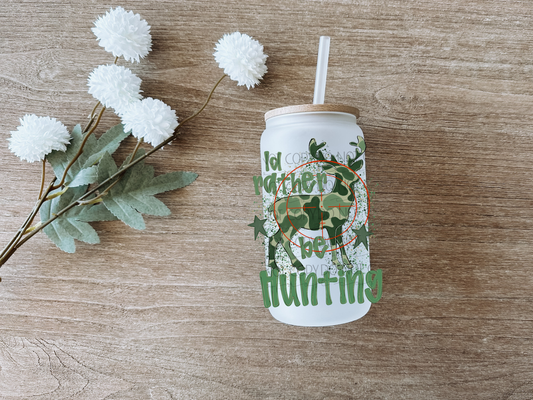Rather Be Hunting Decal