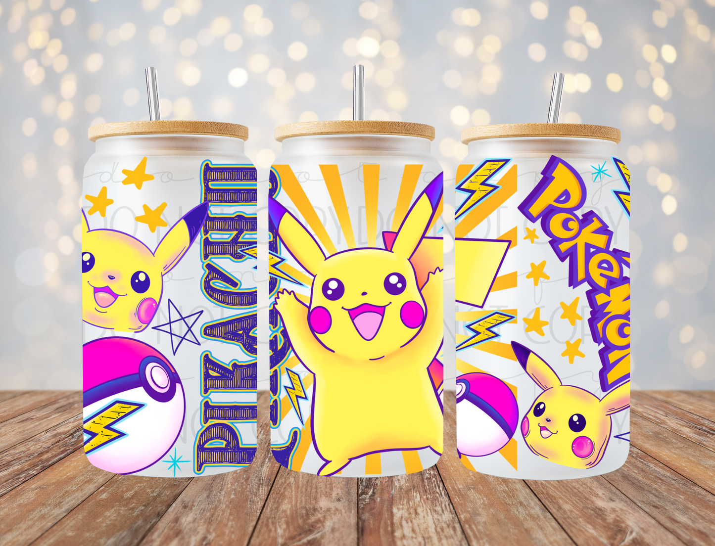 Electric Anime Animal 16 Oz Wrap
