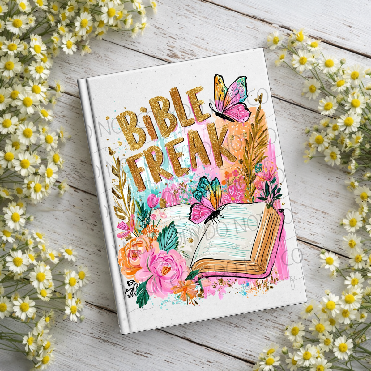 Bible Freak Notebook Decal