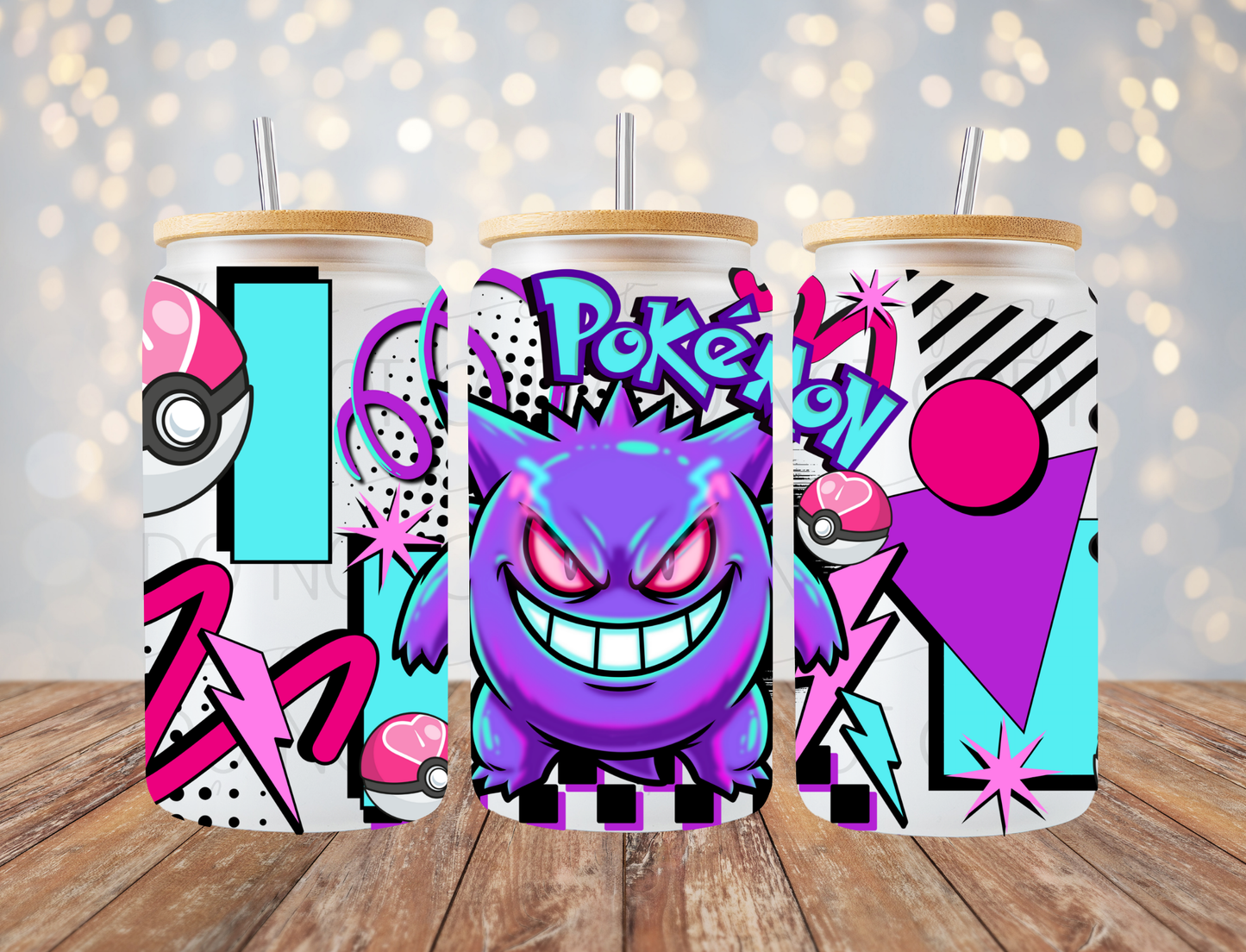 Ghost Anime Animal 16 Oz Wrap