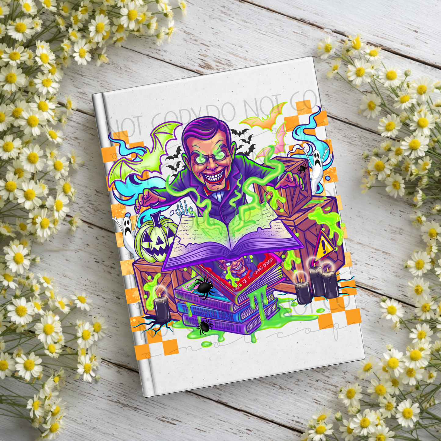 Spooky Stories Notebook Decal