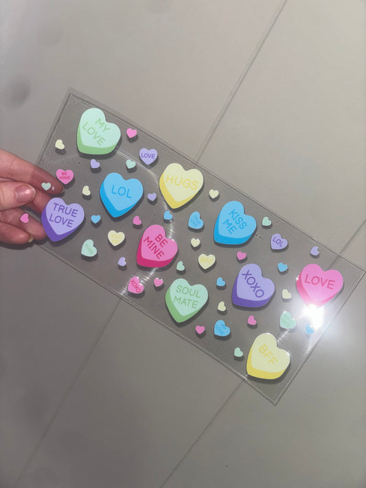 Valentines Candy 16 oz Wrap