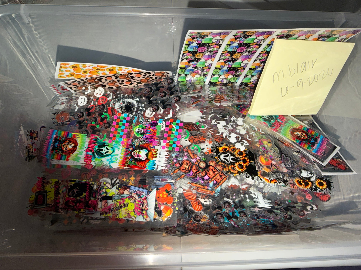 Bulk Halloween/Fall/Horror pen wraps
