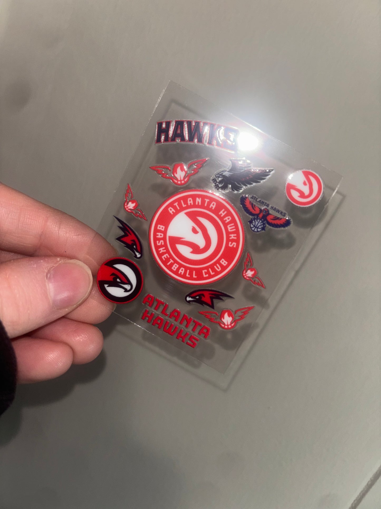 Atlanta Basketball Spray Decal