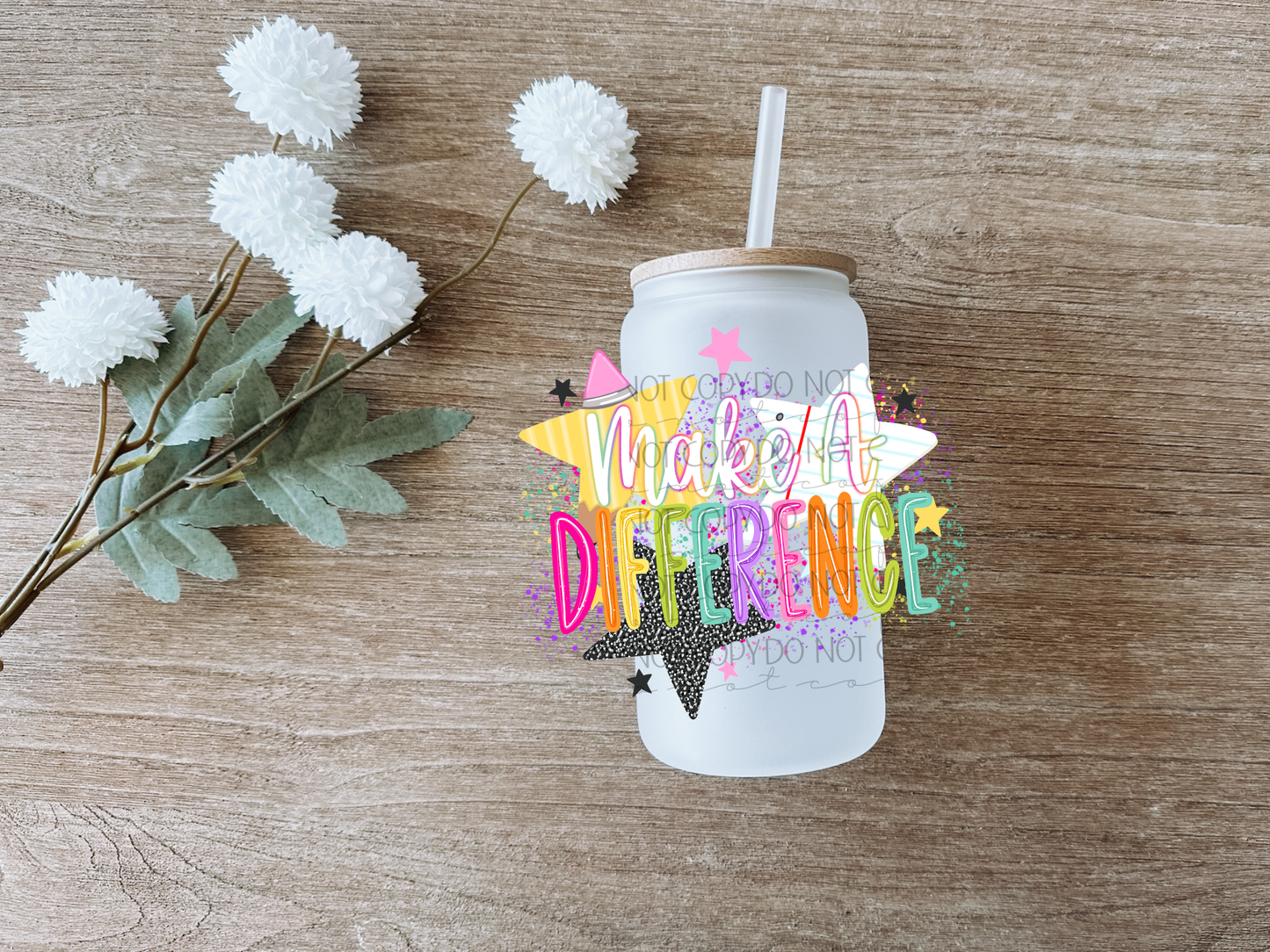Make A Difference Decal