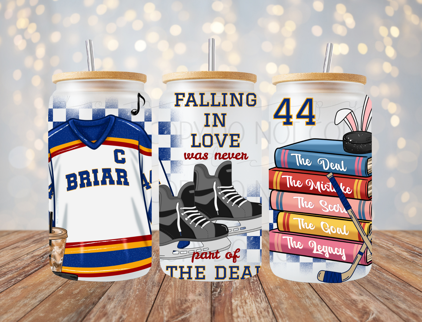 Hockey Show Skates 16 Oz Wrap