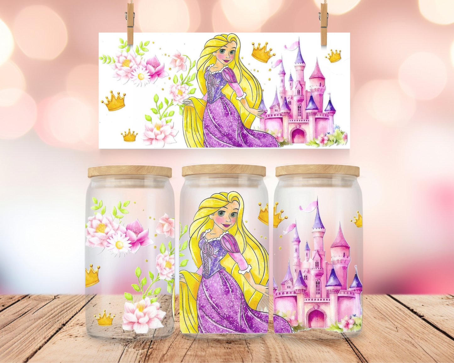 Hair Princess Castle 16 oz Wrap