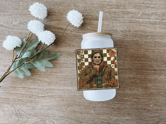 Fall Texas Horror Decal