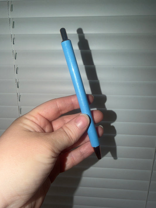 Blue Shimmer Pen