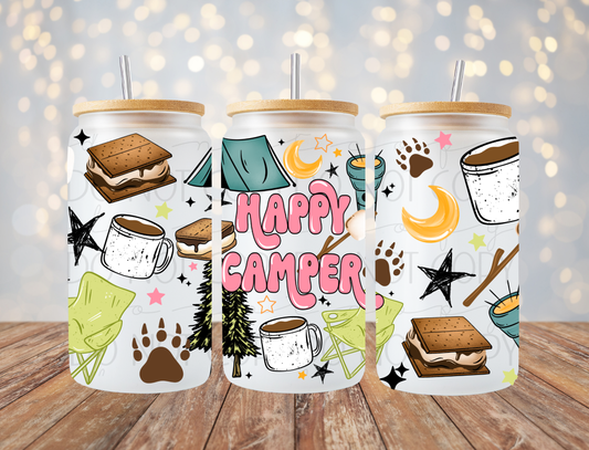 Happy Camper 16 Oz Wrap