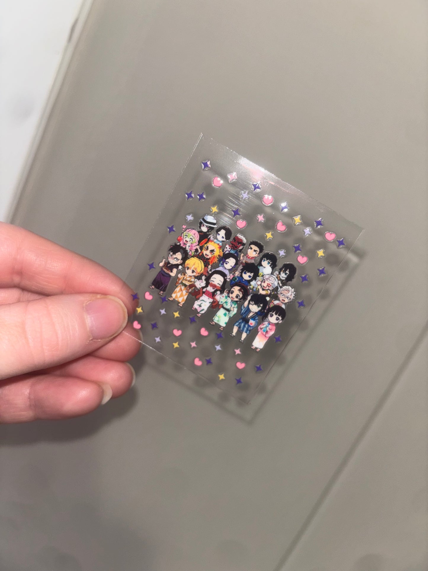 Anime Spray Decal