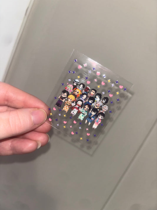 Anime Spray Decal