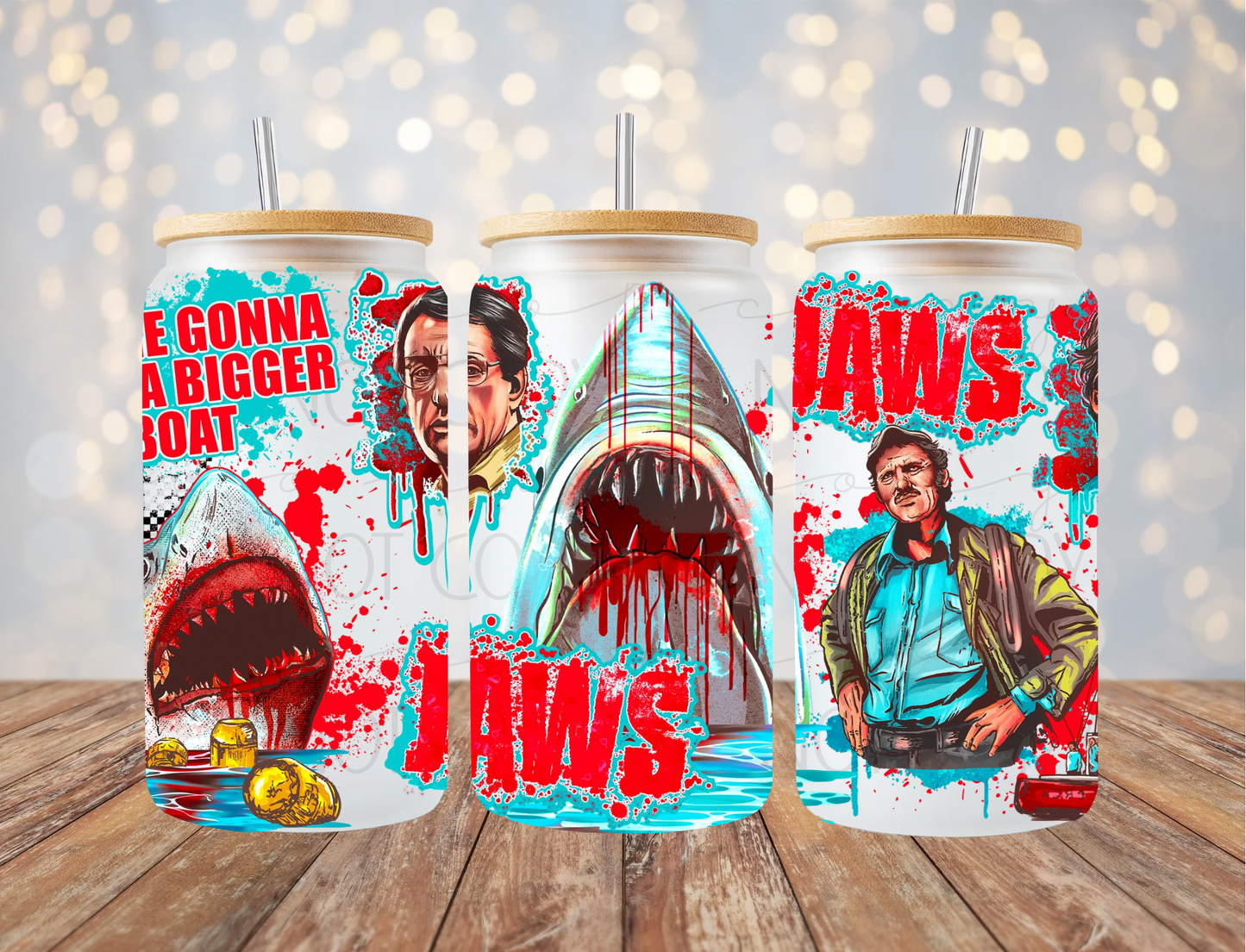 Shark Movie 16 Oz Wrap