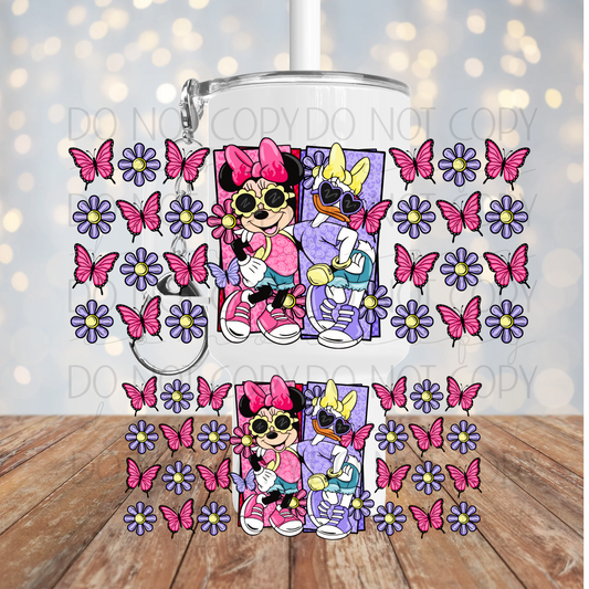 Girl Mouse & Duck Mini Wrap