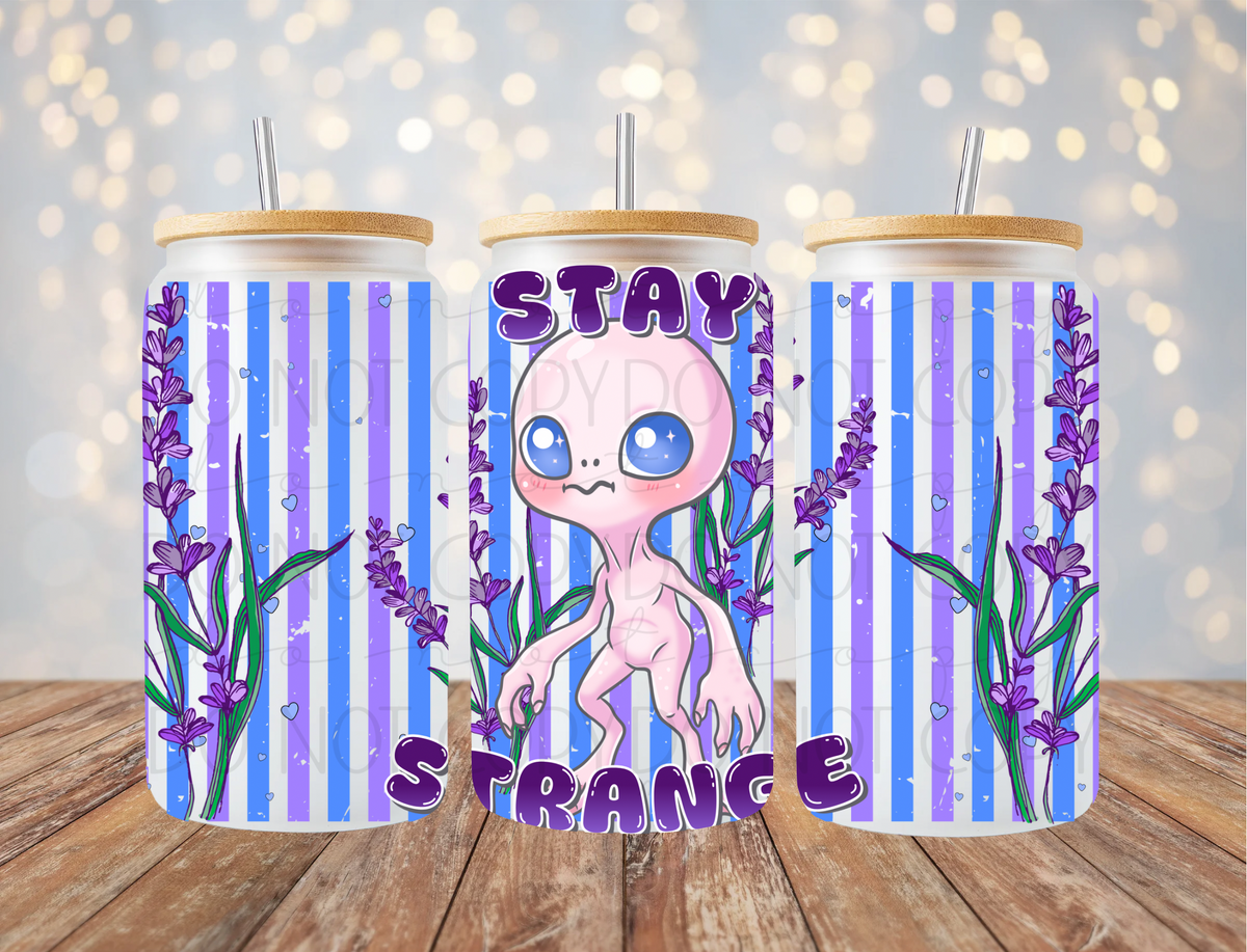 Stay Strange 16 Oz Wrap