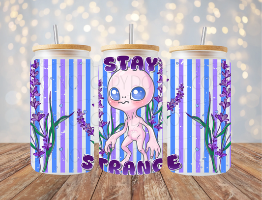 Stay Strange 16 Oz Wrap