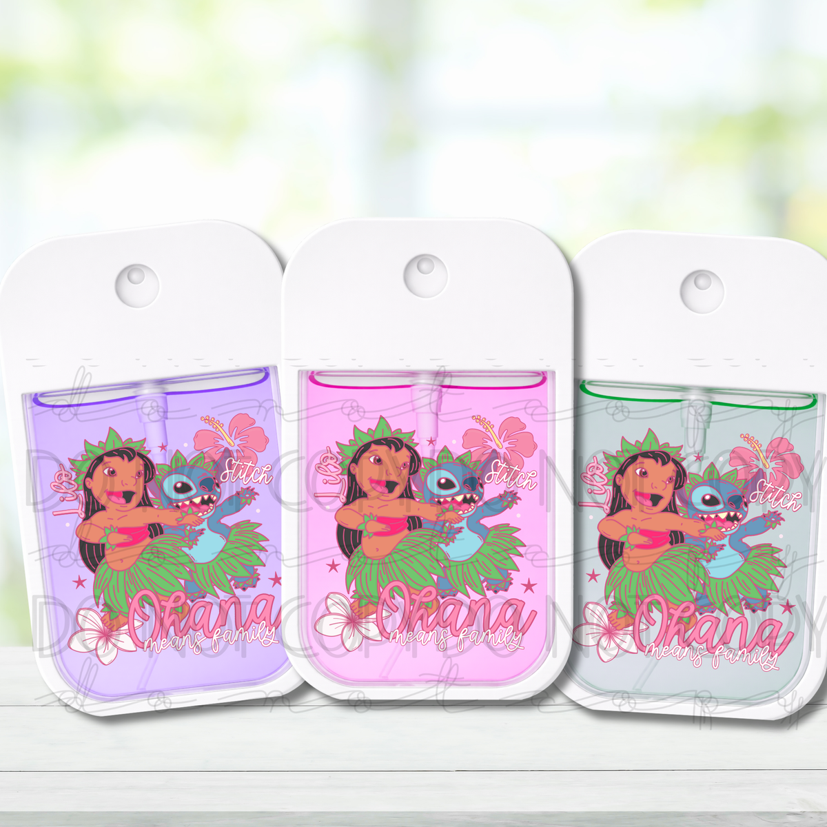 Ohana Spray Decal