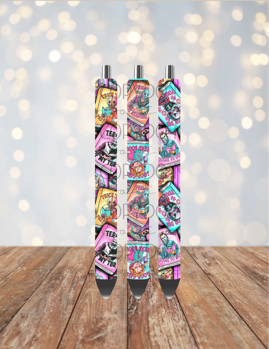 Horror Books Pen Wrap