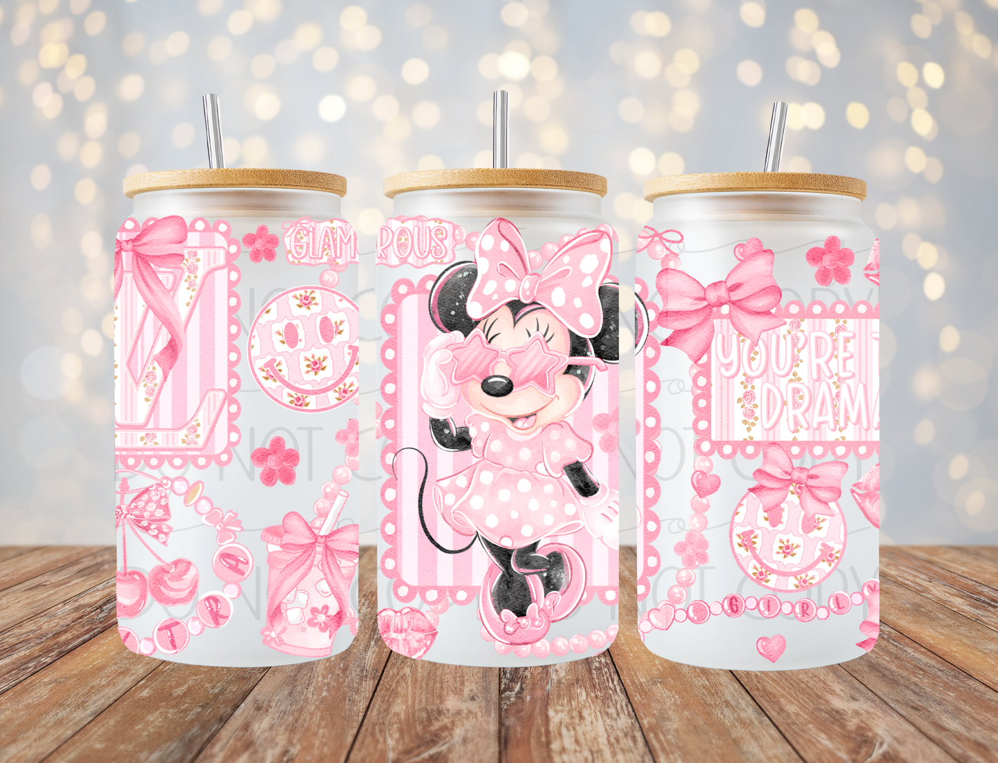 Glamorous Mouse 16 Oz Wrap